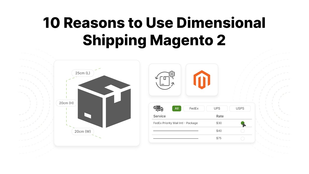10 Reasons to Use Dimensional Shipping in Magento 2