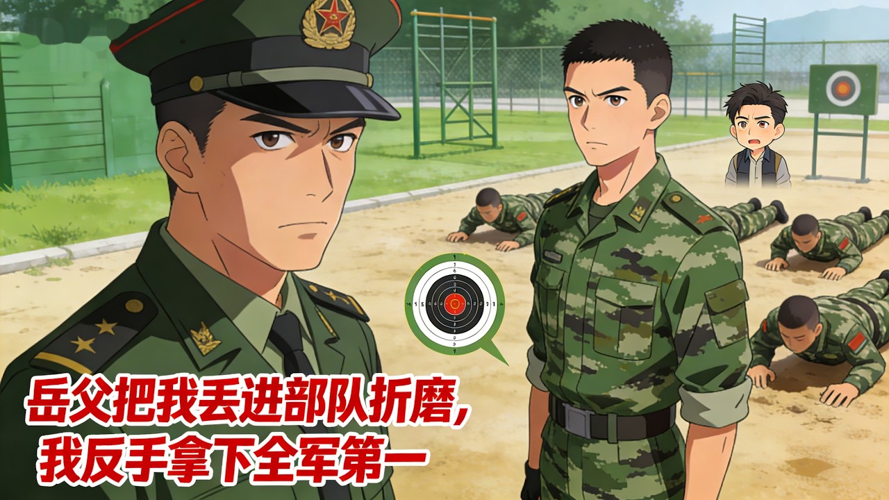 《我兒一街溜子，怎麼成軍長女婿了》岳父把我丟進部隊折磨，我反手拿下全軍第一#漫畫解說#漫畫推薦#小說#小說推薦#修仙 #種田#古風 #玄幻