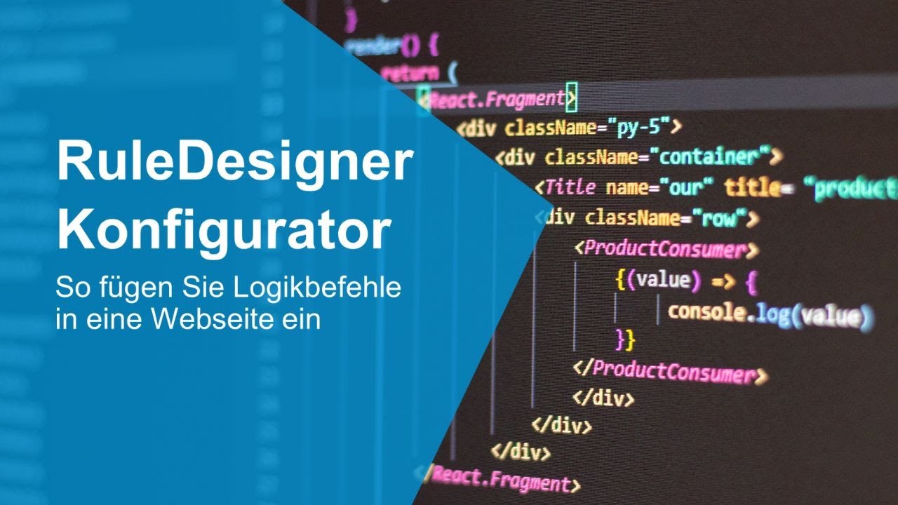 So f&uuml;gen Sie Logikbefehle in eine Webseite ein
