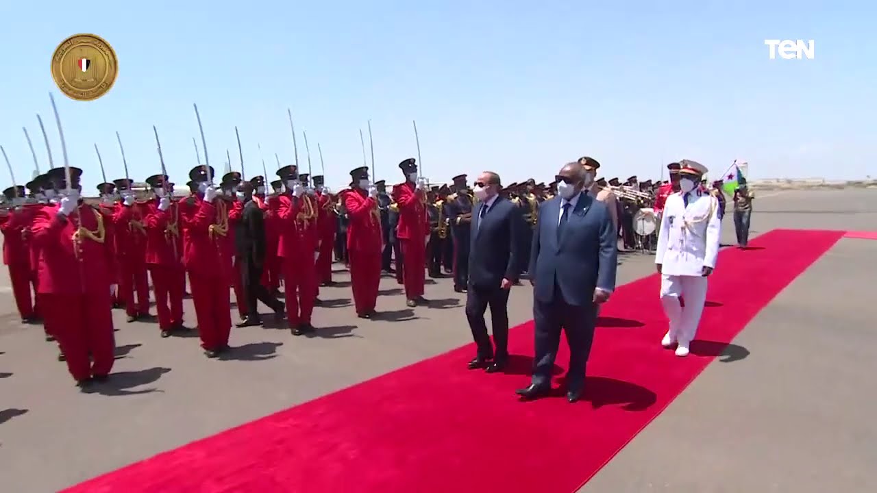 نشاط الرئيس عبد الفتاح السيسي خلال زياراته إلى دولة جيبوتي