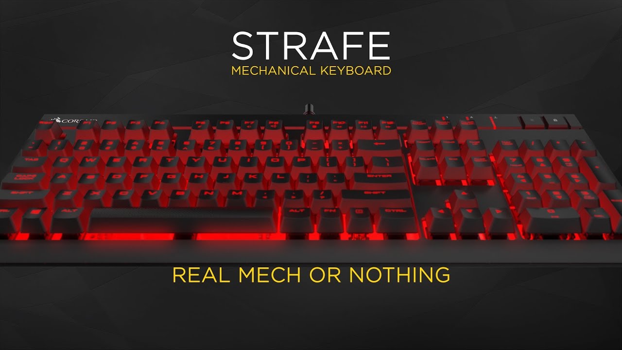Corsair Strafe mechanical gaming keyboard: the official product trailer!