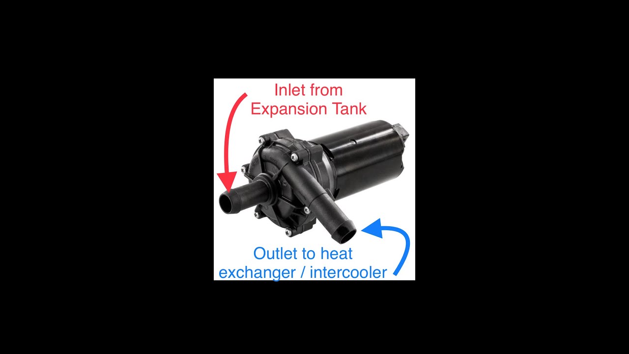 Intercooler pump works but does not flow: How to fix intercooler pump Mustang GT, Cobra, Terminator