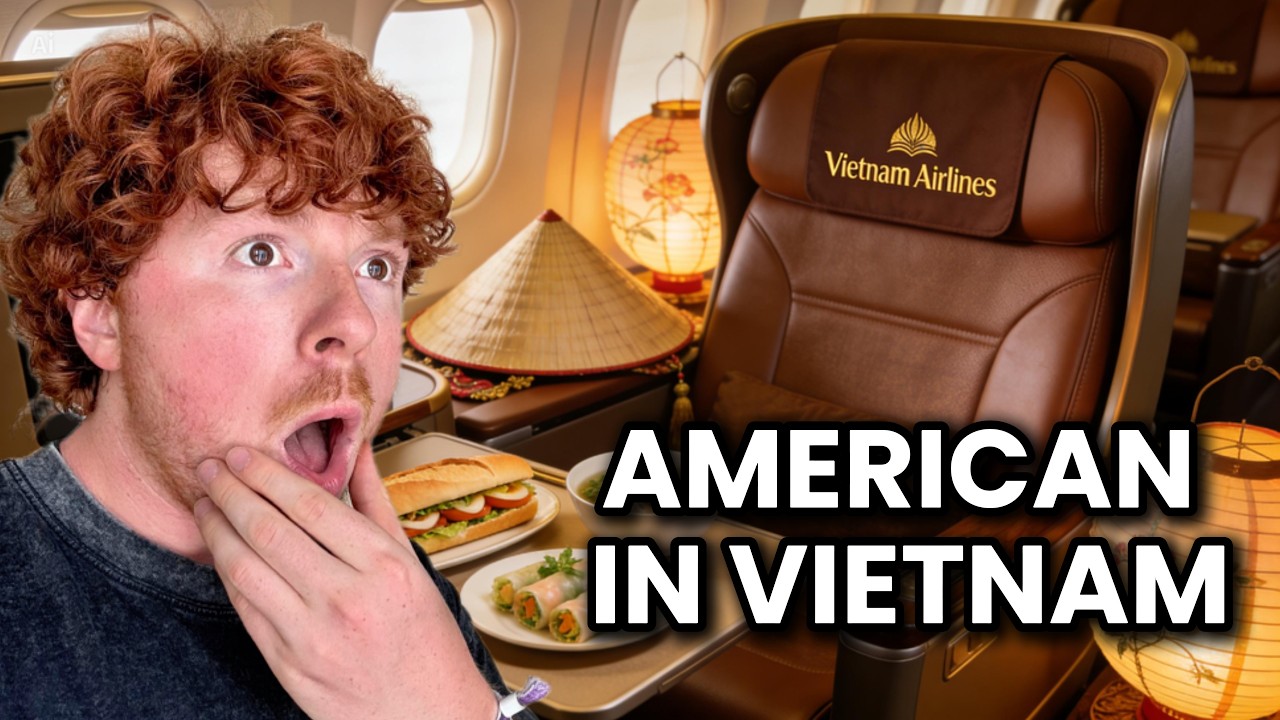 American Shocked by Vietnam Airlines Luxury Business Class 🇻🇳