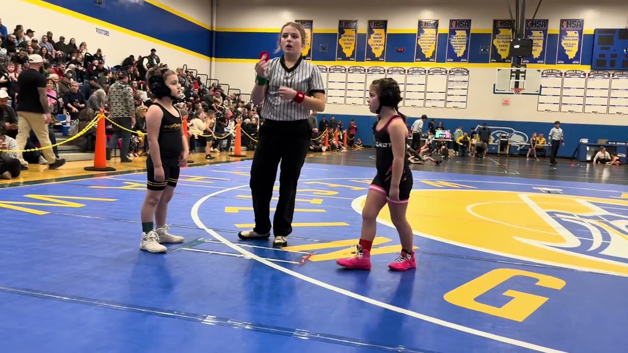 Spartan Beginner 12/21/25 Reese- Match 1 (win by pin) 