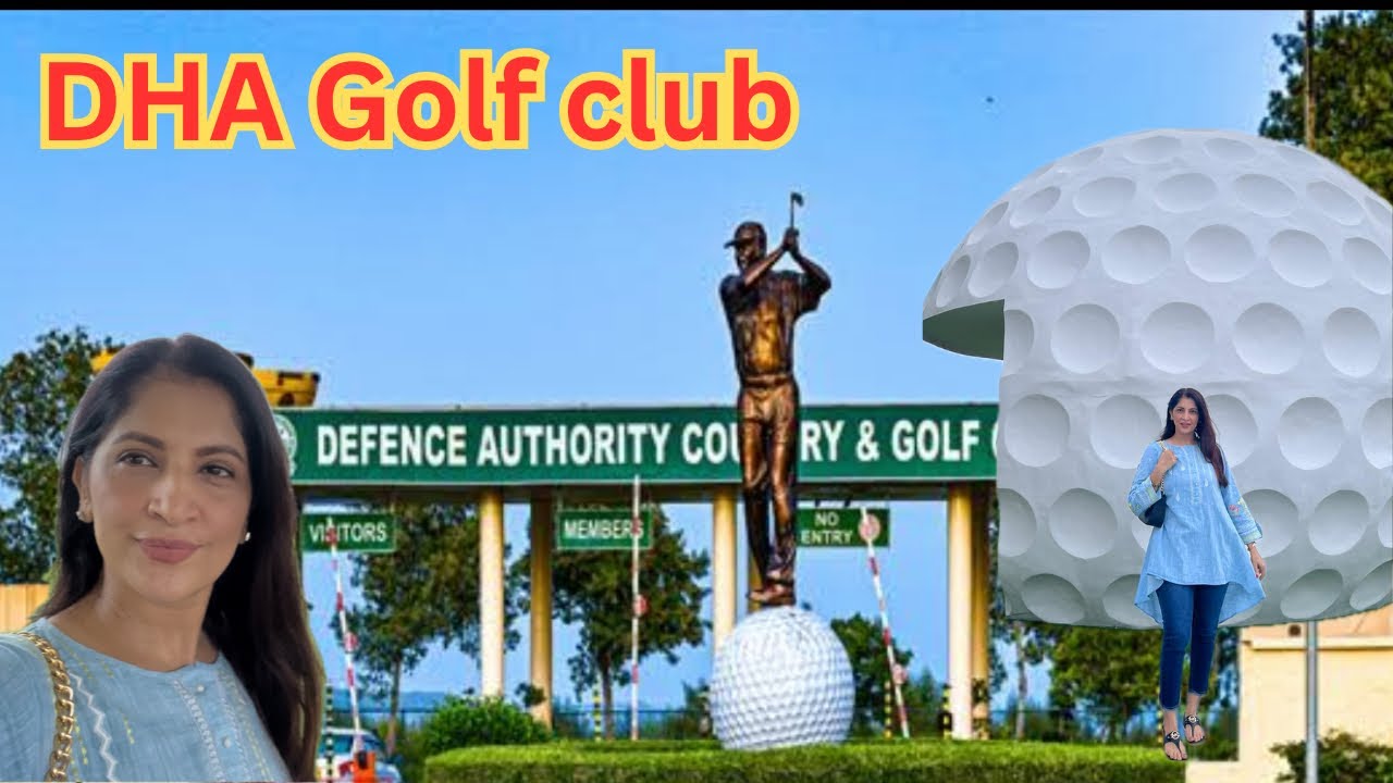 DHA Golf Club | Golf Course | Play Golf | Beautiful Chalets | Karachi Pakistan | Golfers