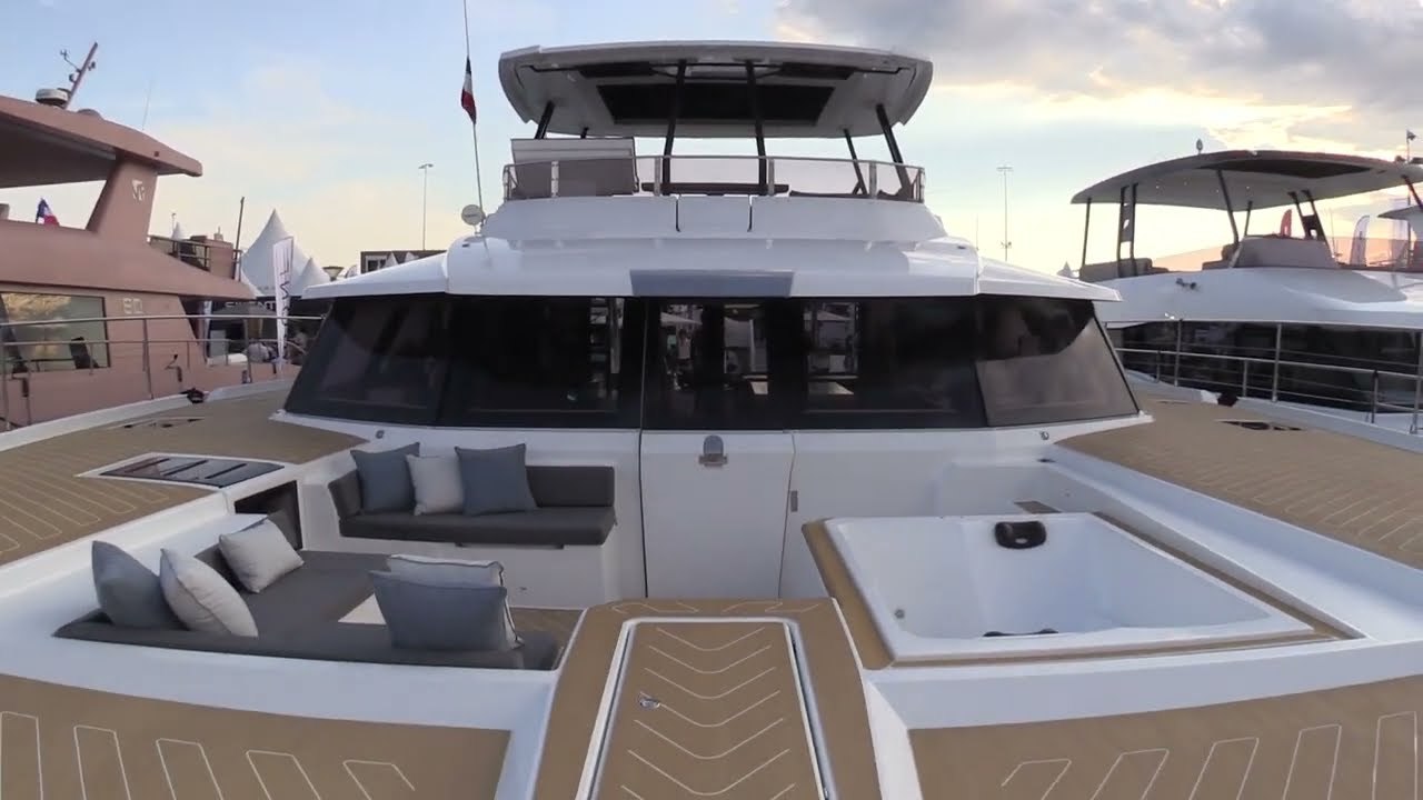 Floating Home! 2024 Fountaine Pajot Catamaran Power 67 Walkaround
