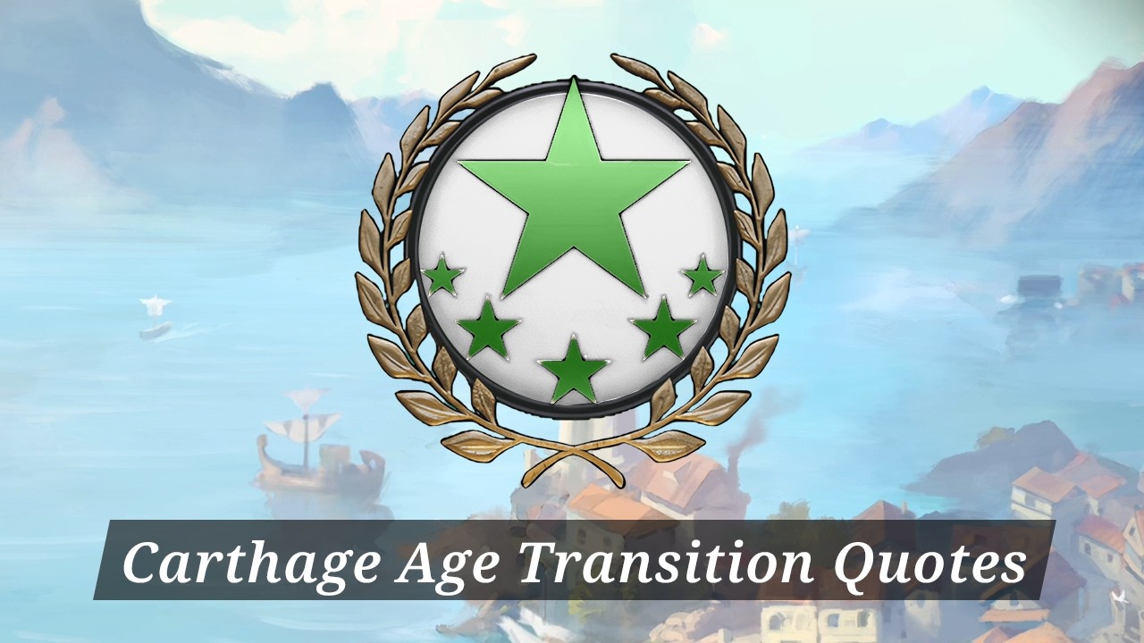 Цитаты из игры Civilization 7 о переходе к эпохе Карфагена