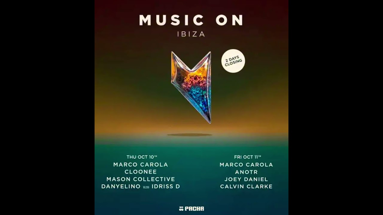 Calvin Clarke x Music On Closing 2024 | Pacha Ibiza
