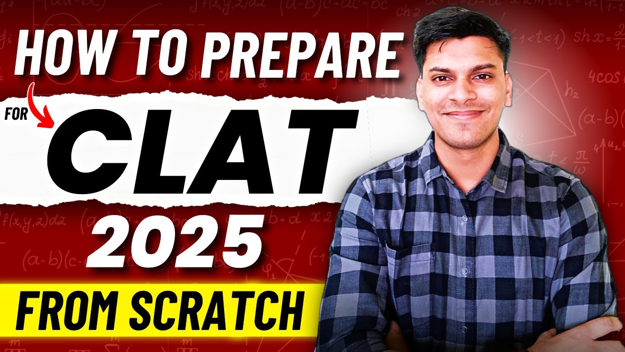 How to prepare for CLAT 2025 | CRACK in 1st Attempt