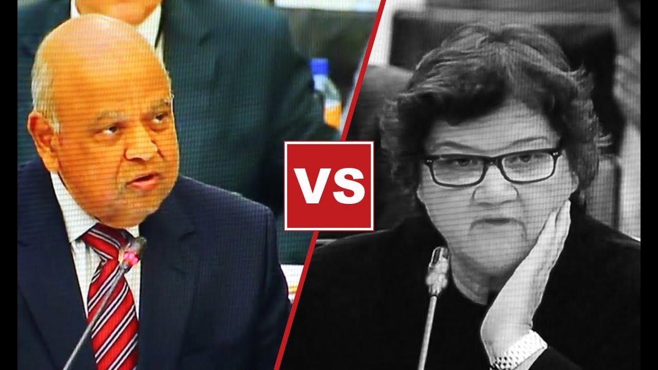 Pravin Gordhan & Lynne Brown