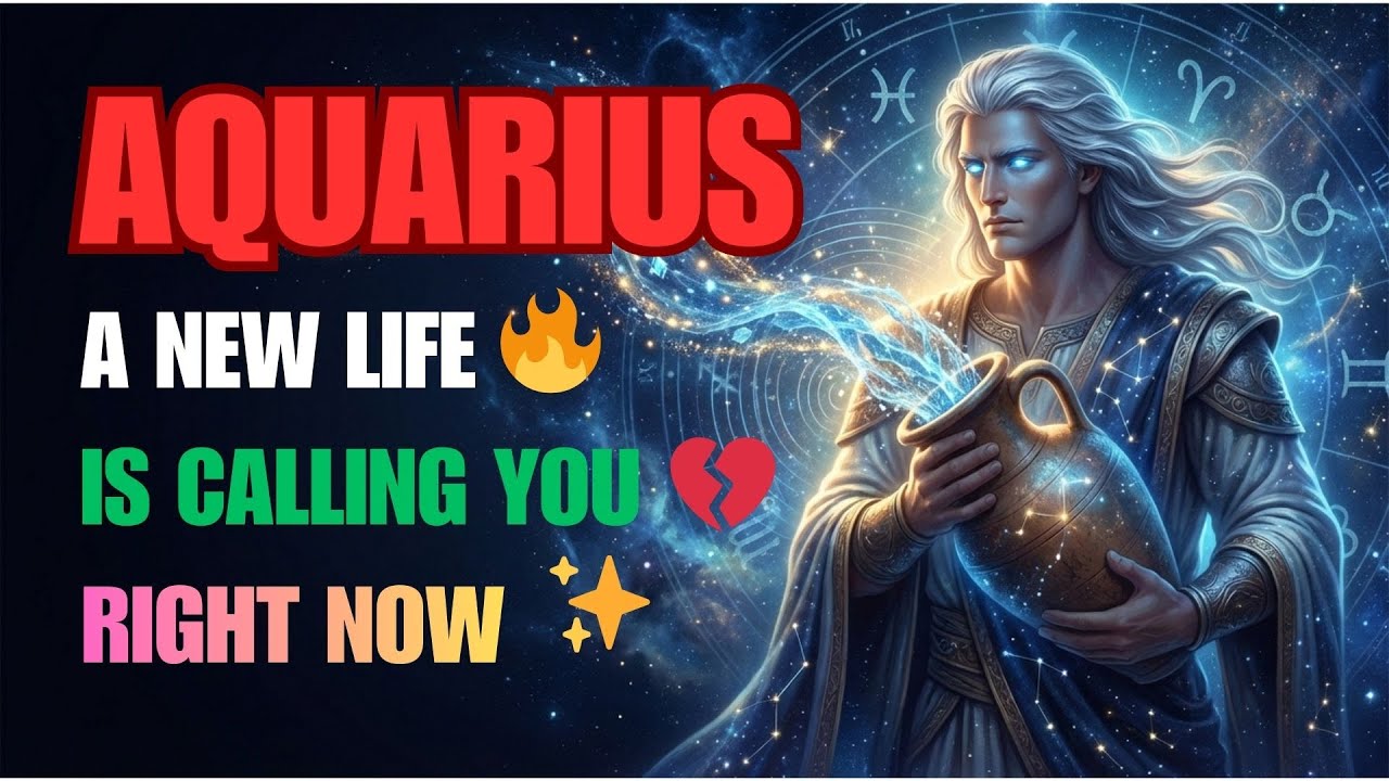 AQUARIUS ♒ A New Life Is Calling You Right Now ✨