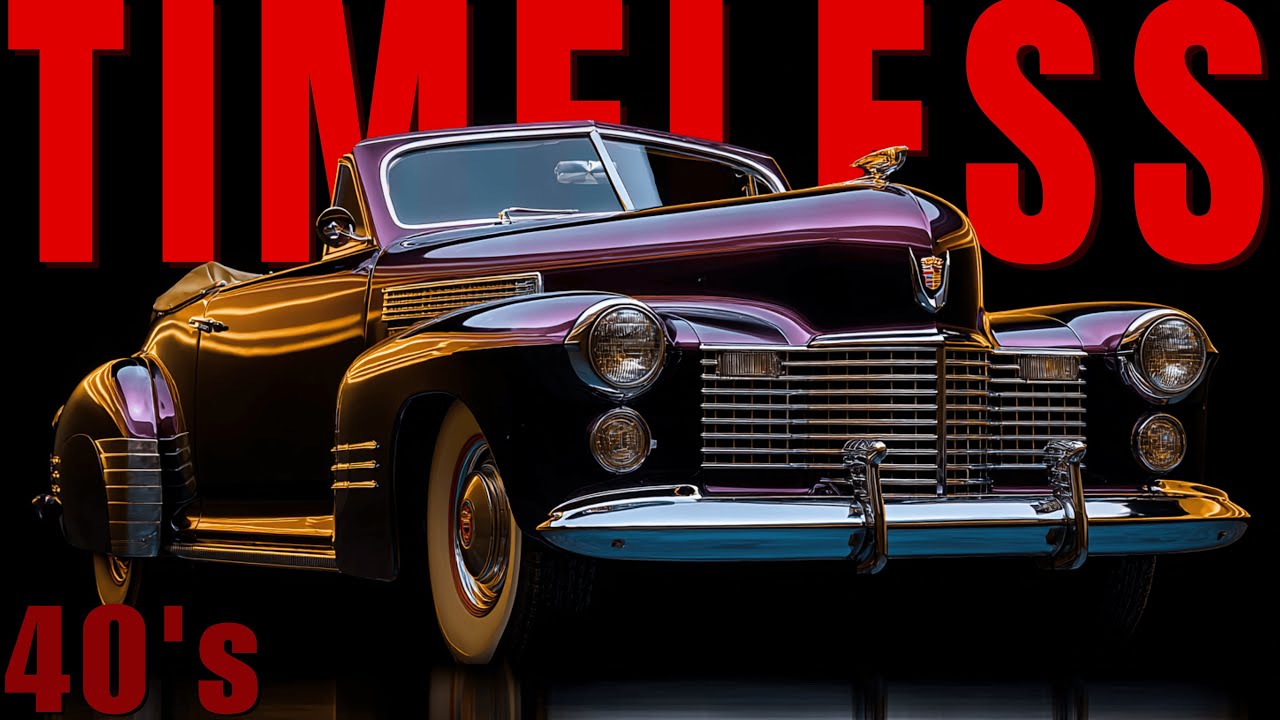 The Most BEAUTIFUL American Cars of the 40's: Elegance & Timeless Beauty That the World Forgot!