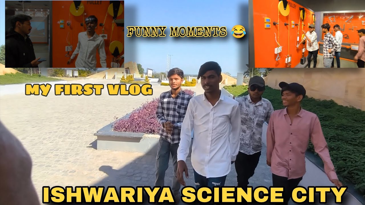 My First Vlog ❤️😂 ll Funniest Moments In This Video 🤣😂 ll Ishwariya Science City Vlog ❤️ #funny 