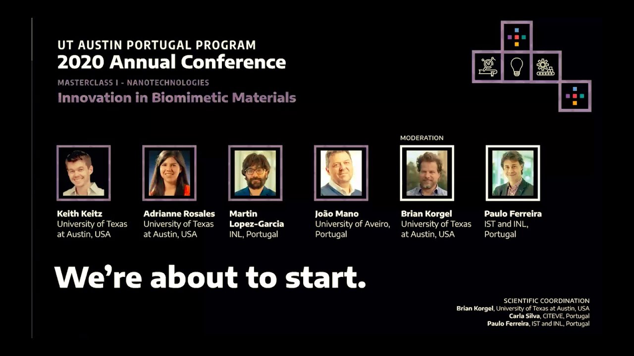 UT Austin Portugal 2020 Annual Conference | Masterclass I (Nanotechnologies)