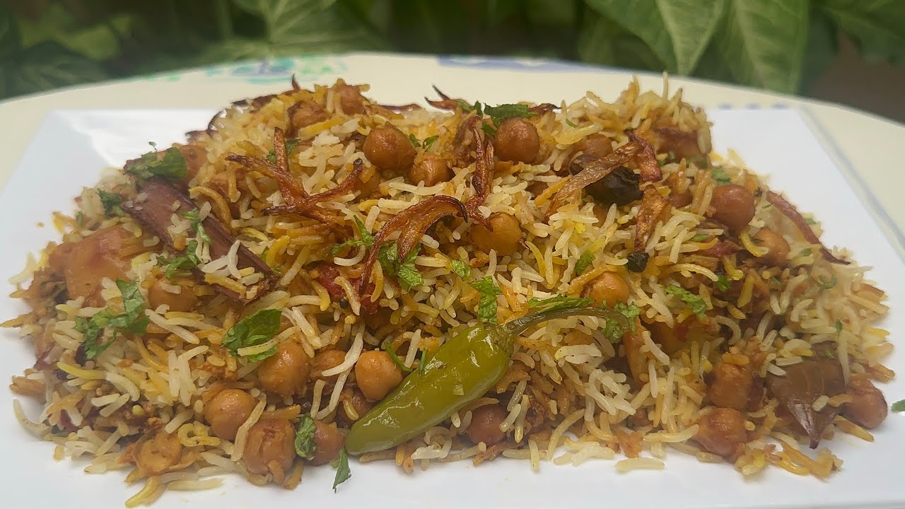 Channa Biryani | Quick recipes 