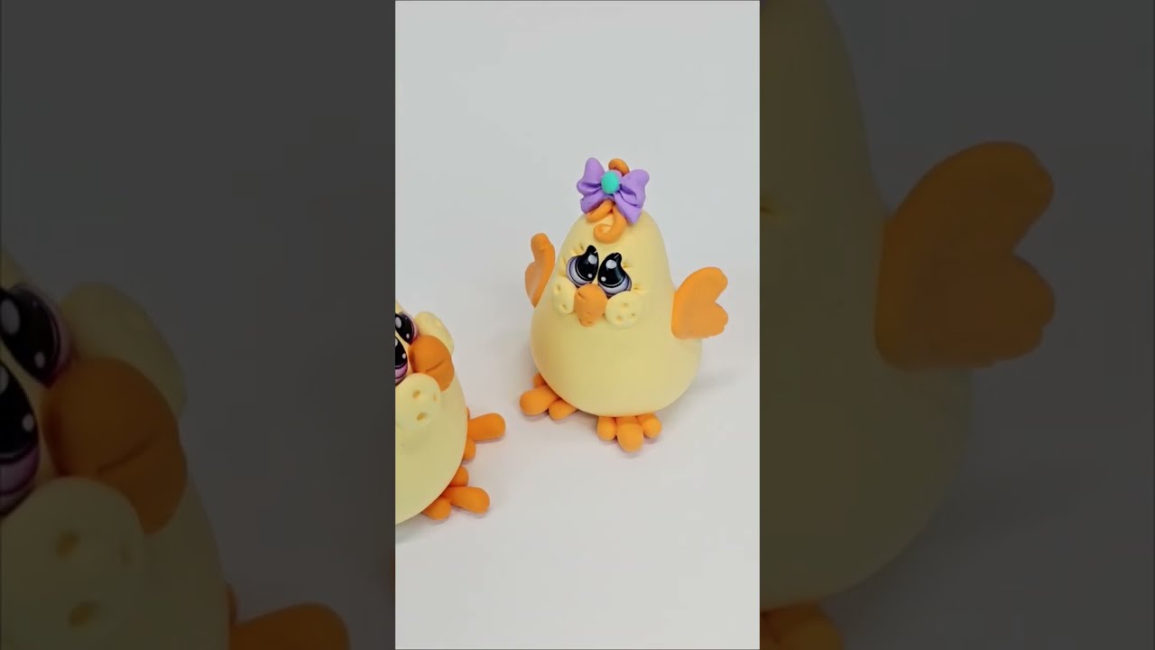 FOAM CLAY/ DIY EASTER CHICK