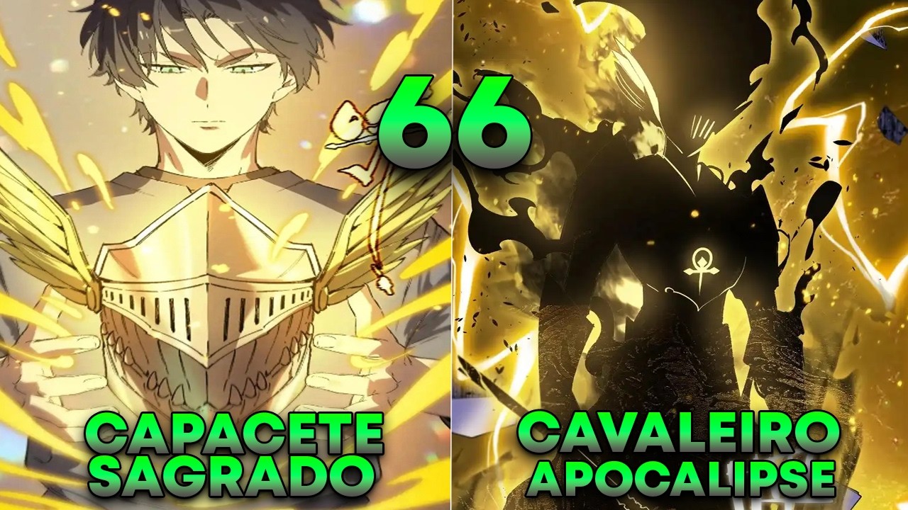 ELE RECEBEU UM COLAR COM O SISTEMA DOS ANJOS, TORNANDO-SE UM PALADINO RANK S (66) #resumomanhwa