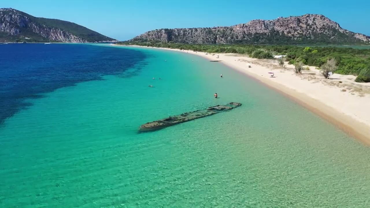 Navarino Beach,  Bar und Wrack, Balkan Tour 2025, Tag 15