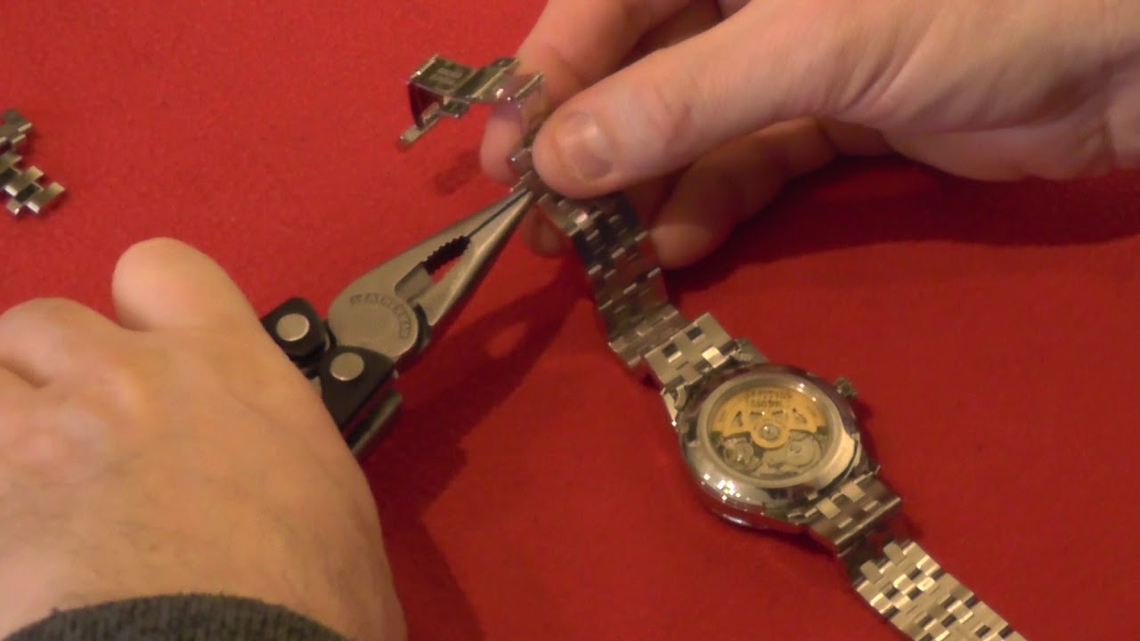 Как отрегулировать браслет на часах Seiko Presage SARY079 (SSA341J1)