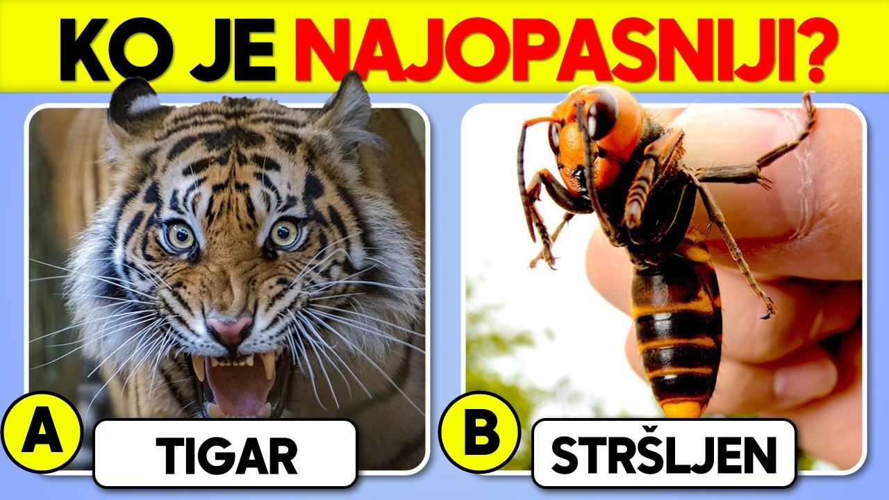 ✅ Samo 1% ljudi zna ove činjenice o životinjama!🐫🦜🦭 | Kviz Opšteg Znanja