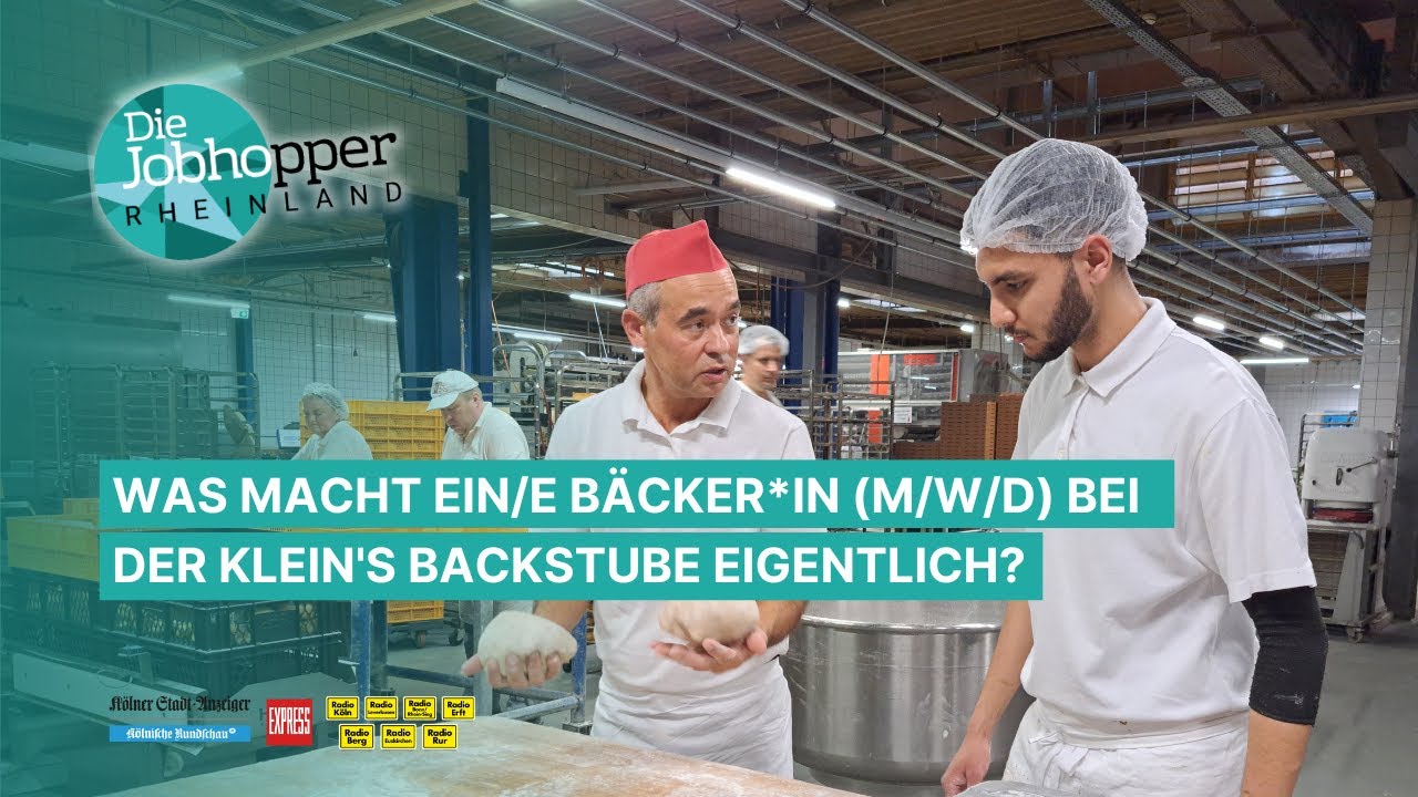 Jobhopper 2025: Was macht ein/e Bäcker*in (m/w/d) bei der Klein's Backstube in Hürth eigentlich?