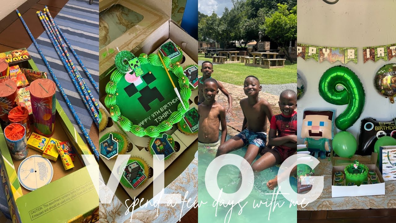 VLOG:New years cross over, Shein haul ,my sons 9th birthday |Bekkie Mohlala |South African YouTuber 