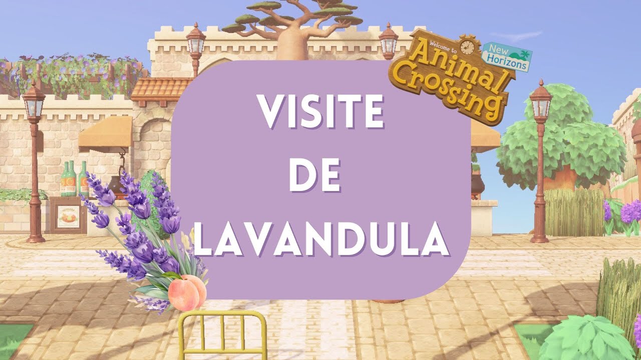 🪻 ANIMAL CROSSING NEW HORIZONS - Visite de mon île Lavandula