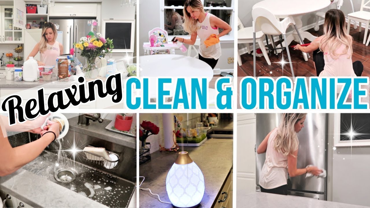 CLEAN WITH ME 2019 // RELAXING CLEAN, ORGANIZE, AND DECLUTTER WITH ME