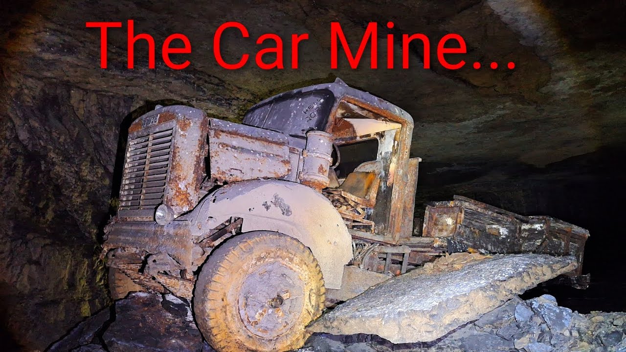 (ABANDONED) Mine full of cars and trucks, U.S. version