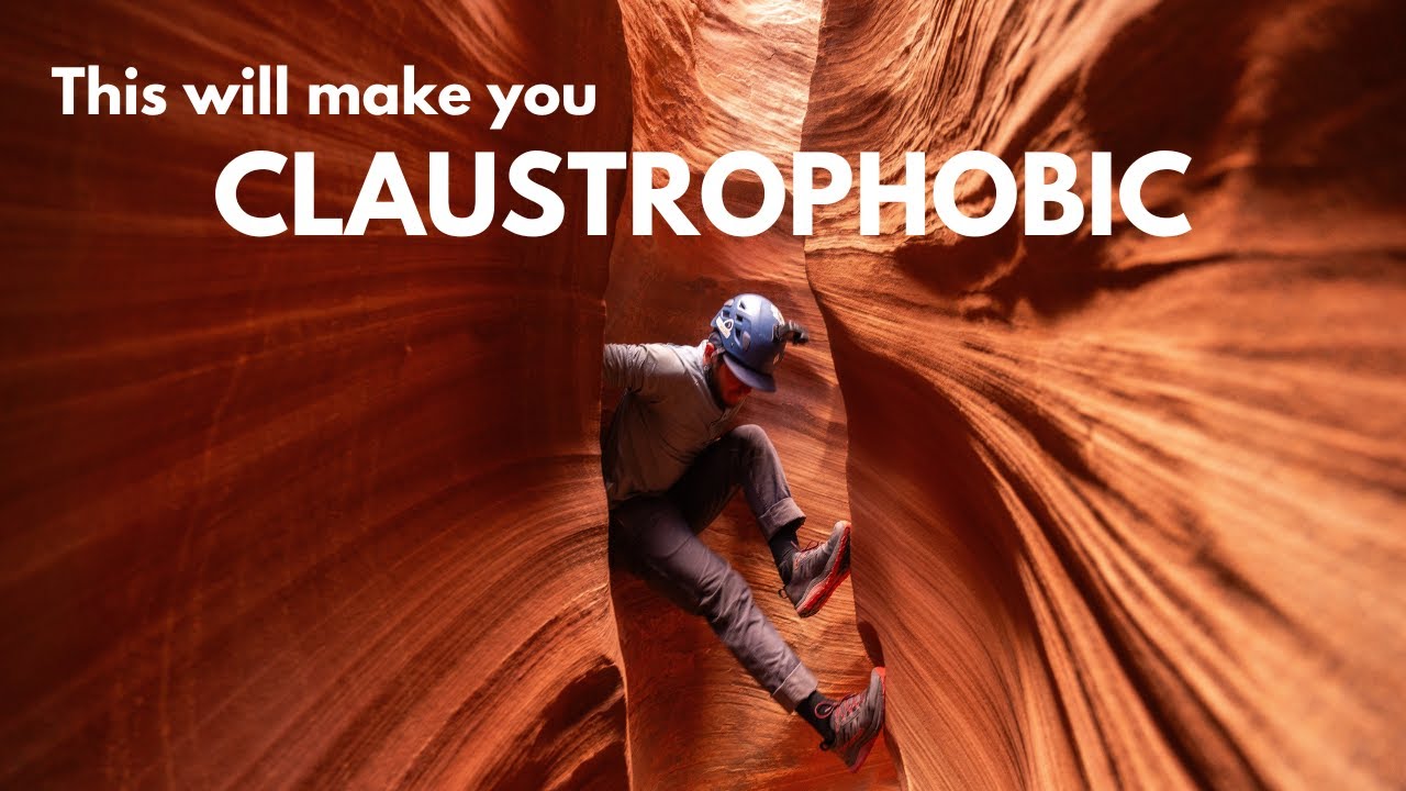 99.9% of people will never see this: 6 hours in a TIGHT slot canyon - Leprechaun Canyon, Utah