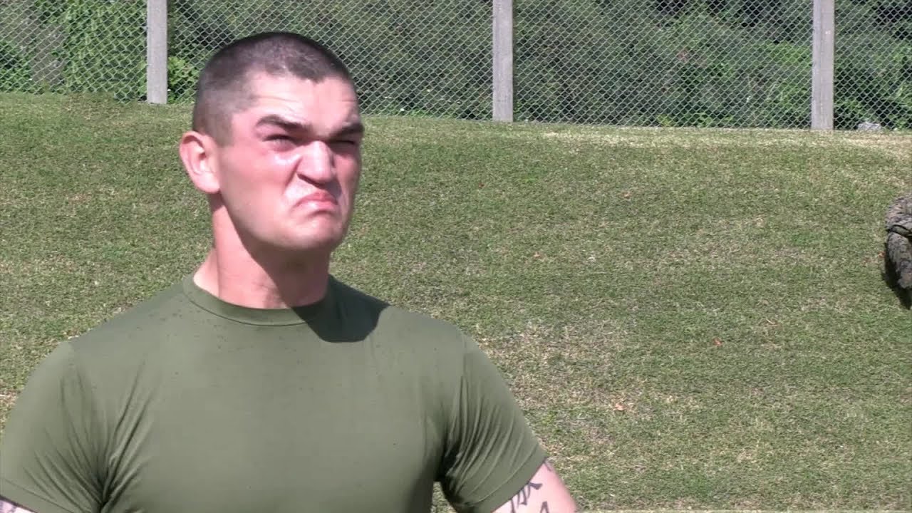 U.S. Marines 31st MEU - Taser and OC Spray Training