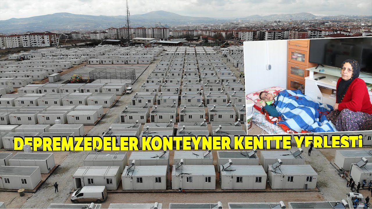 Elazığ'da Deprem Sonrası Geçici Barınma Merkezi Tamamlandı