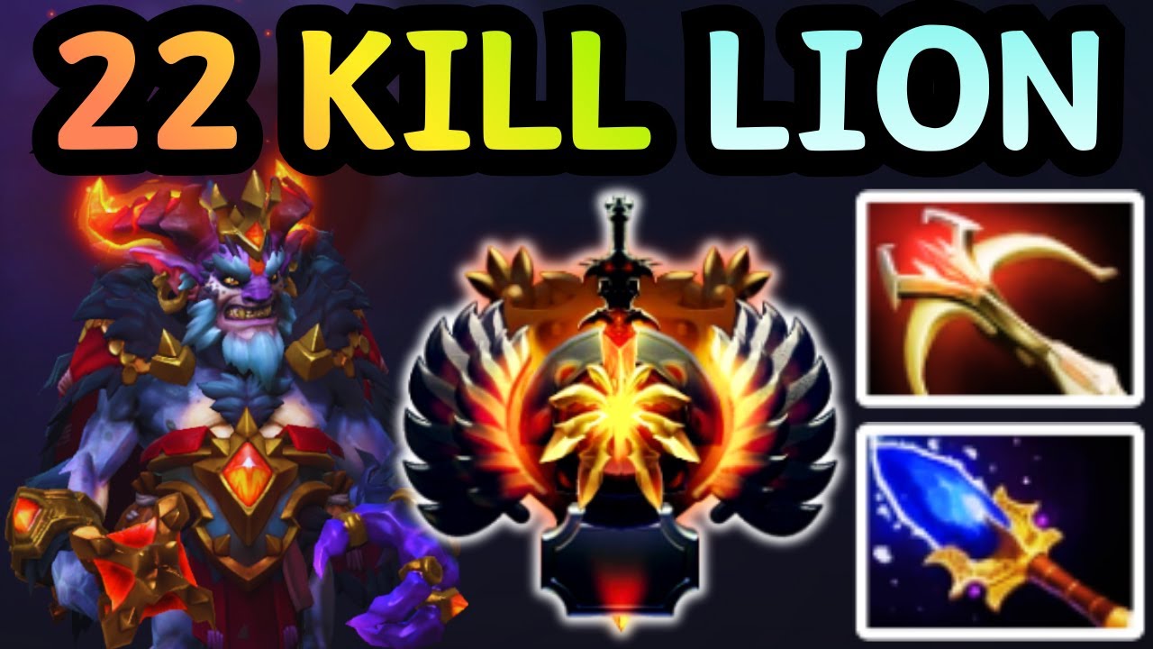 🔥 NEW PATCH 7.40b 22 KILL LION MID FINGER ONE SHOT META | DOTA 2 GAMEPLAY 🔥