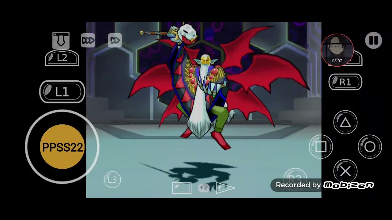 Digimon World Data Squad Battle Omnimon By Using WarGreymon X, Barbamon and Beelzemon 