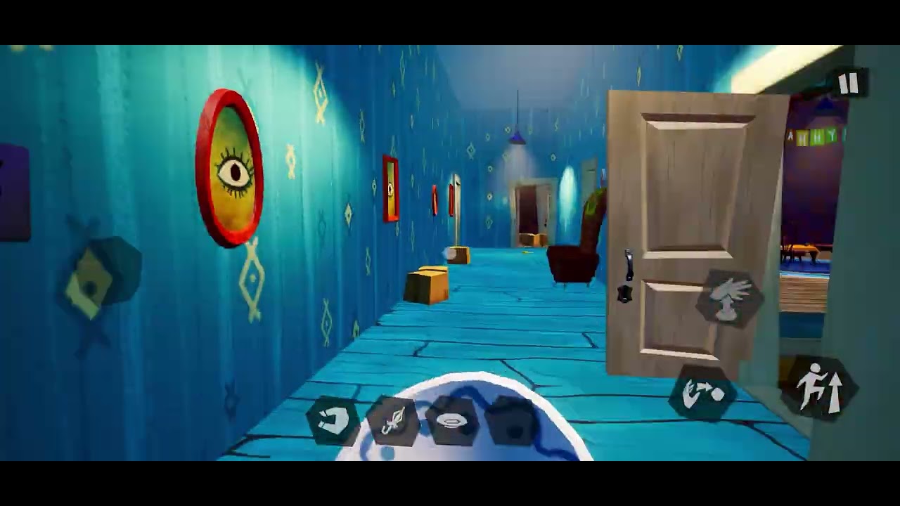 Торт hello Neighbor 