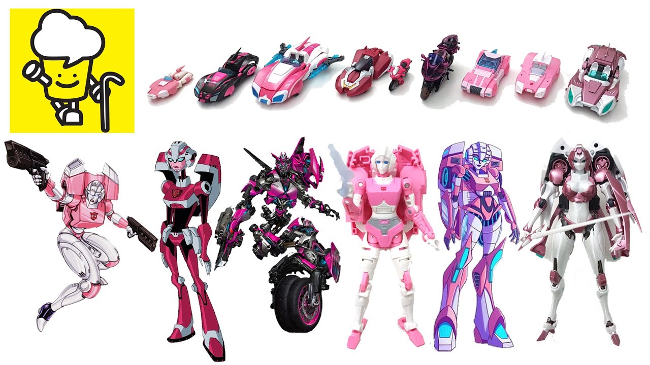 Transformers Movie Arcee G1 Animated Cyberverse Earthrise Big Firebird トランスフォーマー 變形金剛