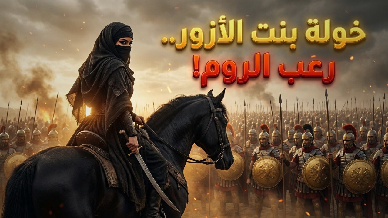 الفارس الملثم الذي أرعب إمبراطورية الروم! | القصة الحقيقية لخولة بنت الأزور