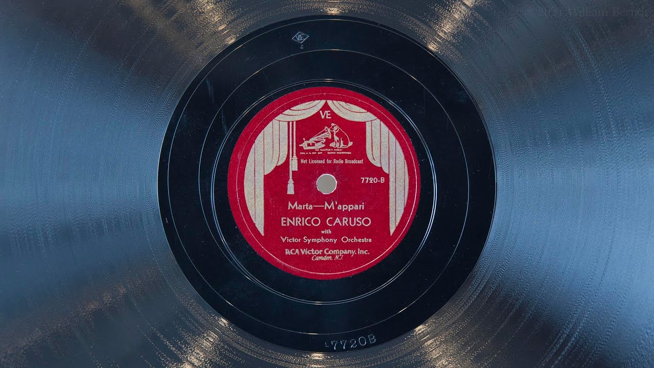 M'apparì • Enrico Caruso (EMG Mark Xb Oversize Gramophone)