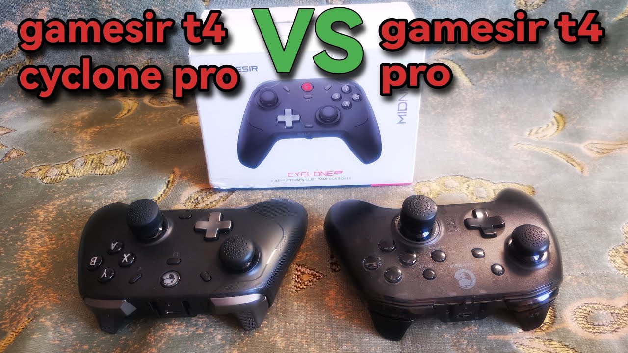 GameSir T4 Cyclone Pro Лучший геймпа на датчиках холла,отзыв реального владельца ,сравнение с T4 Pro
