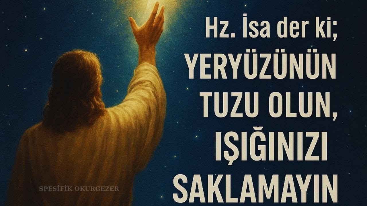 Kıyamet Gölgesinde Bir Çağrı Hz. İsa Der ki