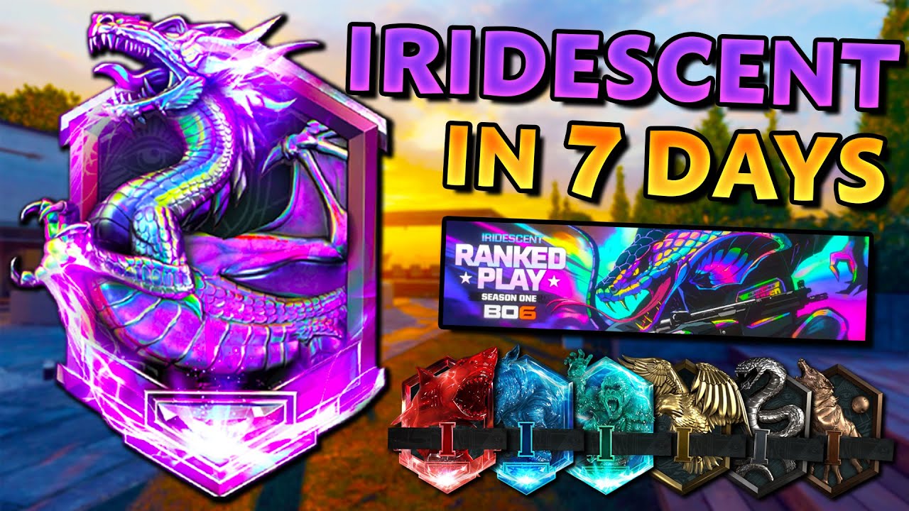 Я достиг IRIDESCENT в рейтинговой игре Black Ops 6 за 7 ДНЕЙ!
