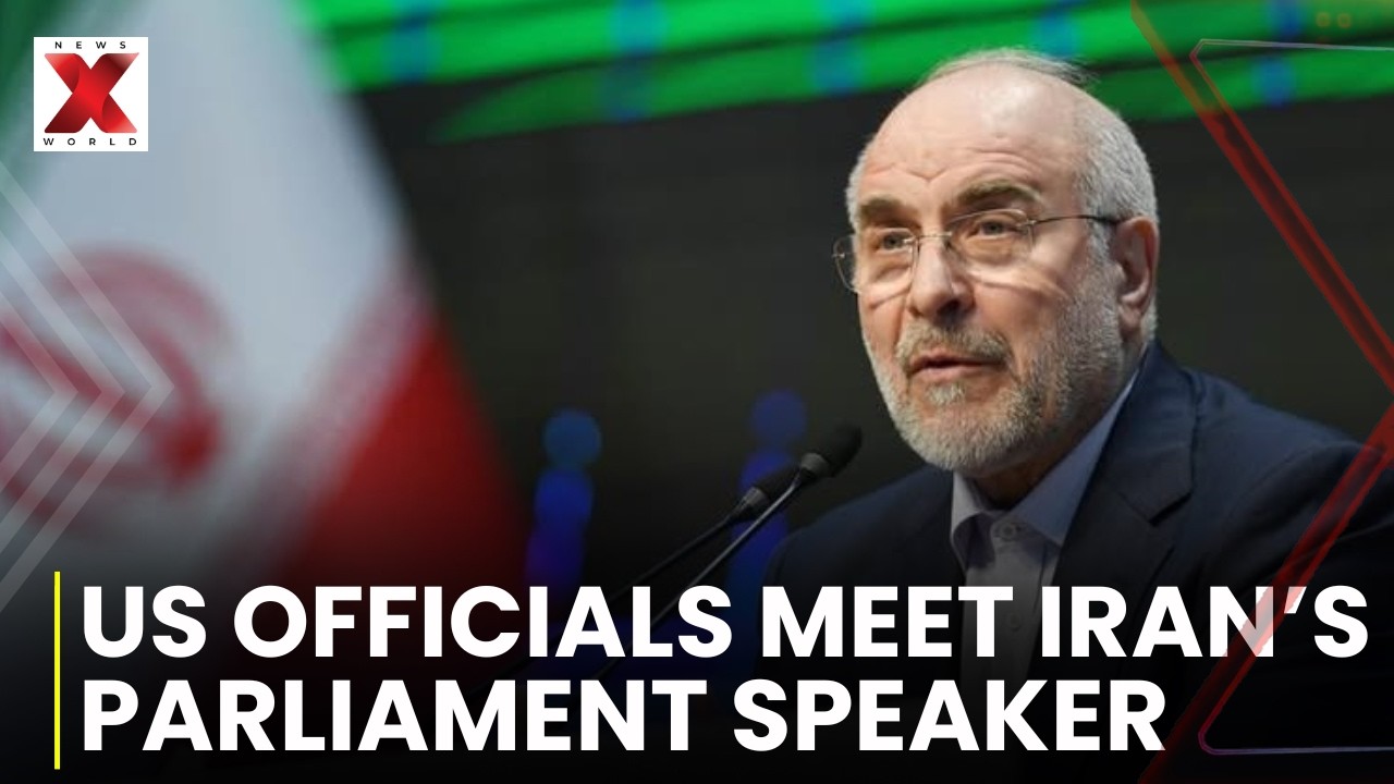 US Officials Hold Talks With Iran&rsquo;s Parliament Speaker Bagher Qalibaf Amid Tensions | NewsX World