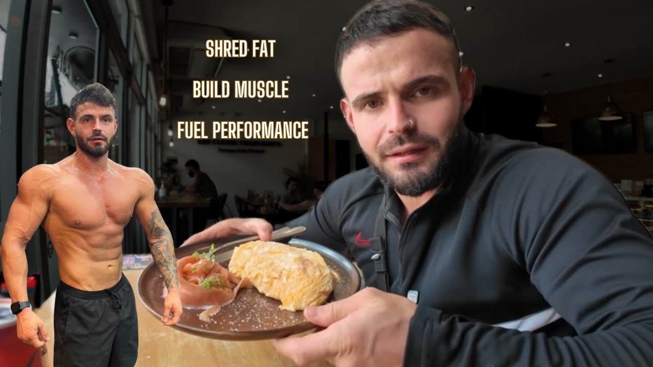 Full Day of Eating on Thailand's Fitness Street // GYM & BOXING // 3000kcal