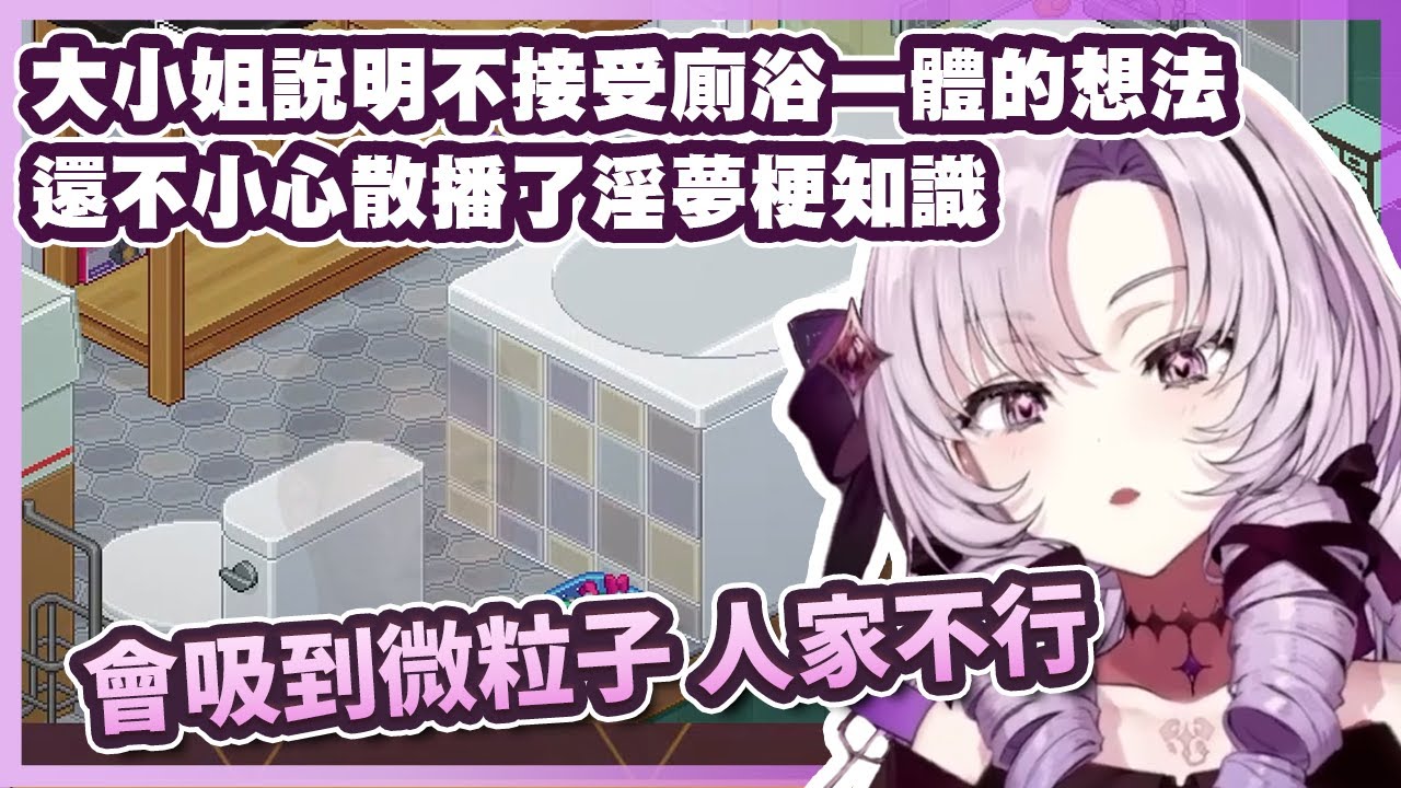 莎樂美只接受廁浴分離的原因跟不小心協助散播了淫夢梗這件事【壱百満天原サロメ】