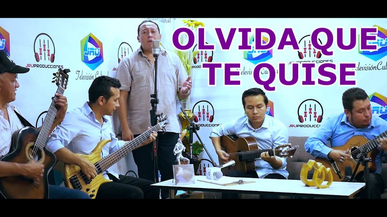 Olvida que te Quise Marco Morales Pasillo en Directo