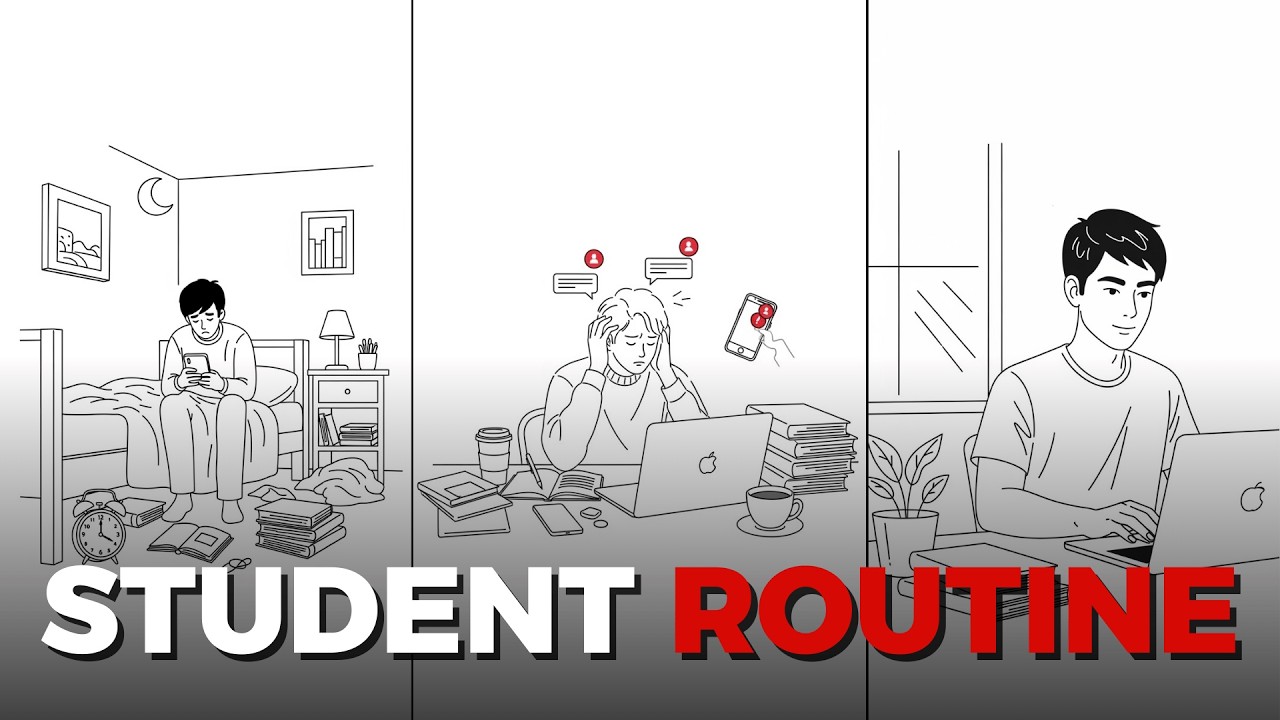 The Perfect Daily Routine for Students (99% Are Doing This Wrong!) 📚❌