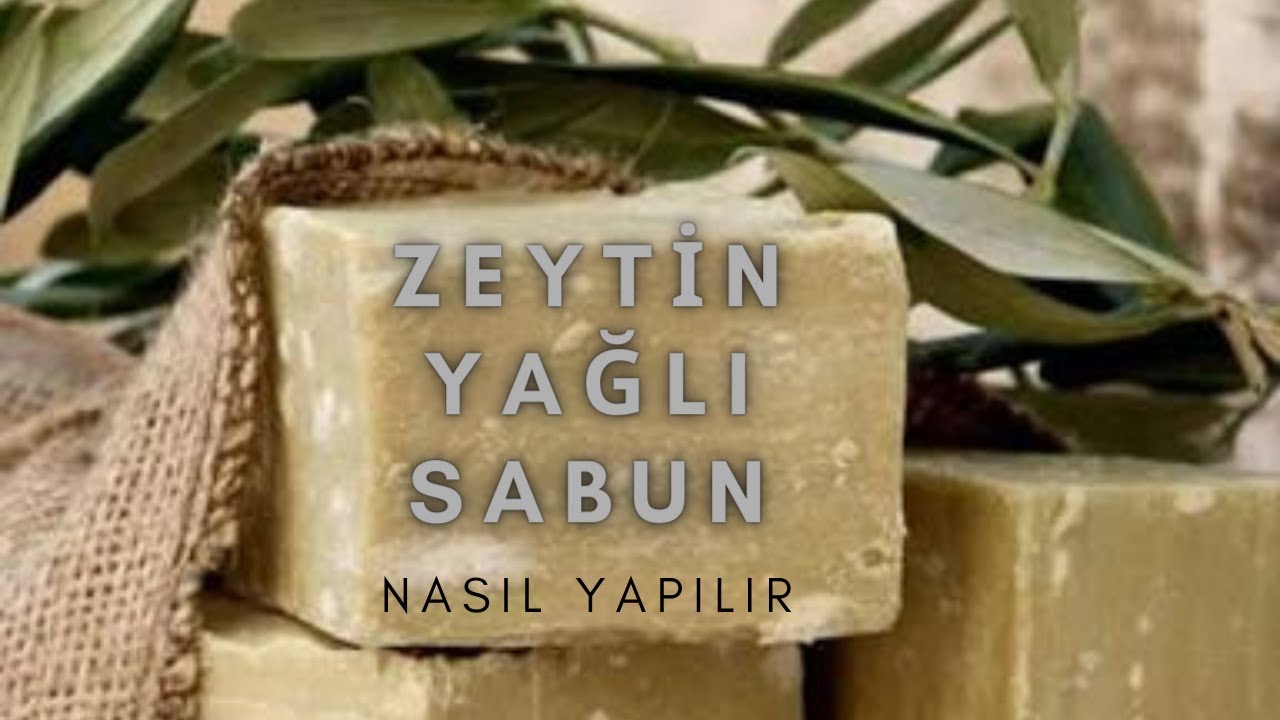 EV DE DOĞAL ZEYTİN YAĞLI SABUN YAPIMI (SOAP MAKİNG ) 2 DETAYLI