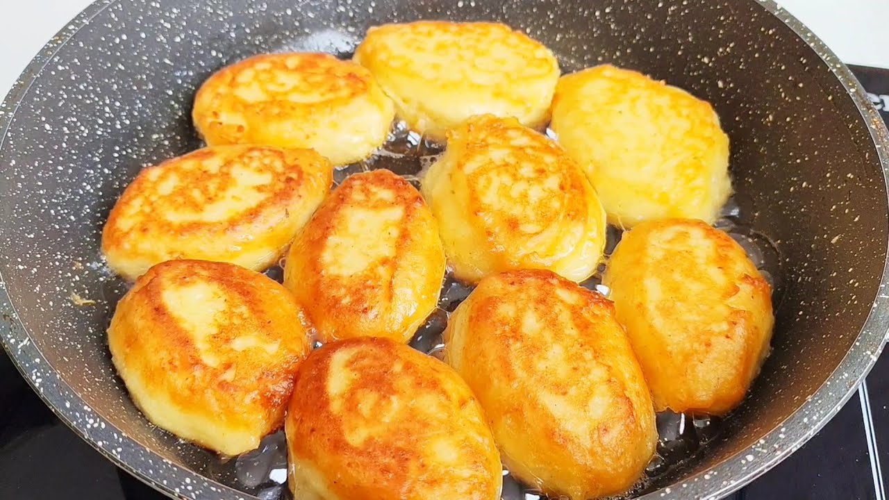 Картофельные котлеты из вчерашнего картофельного пюре🥔