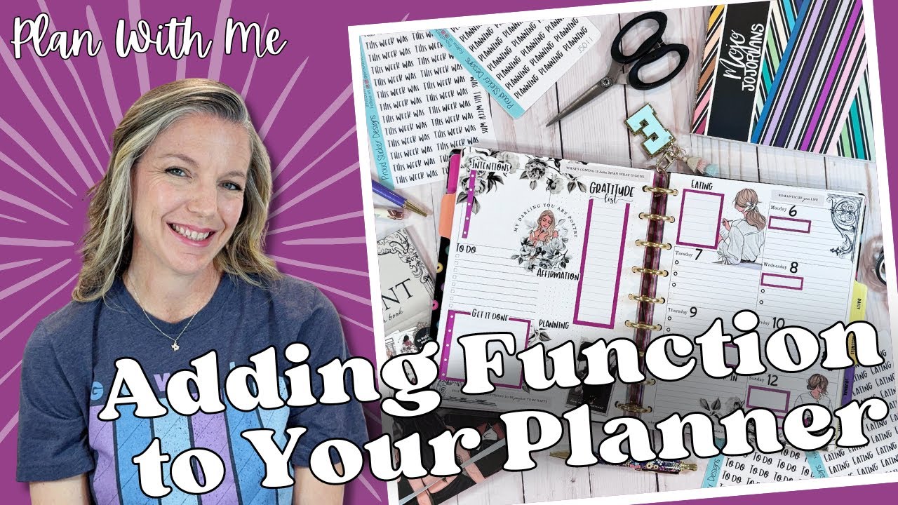 Adding Function to Your Planner || Creative Planner