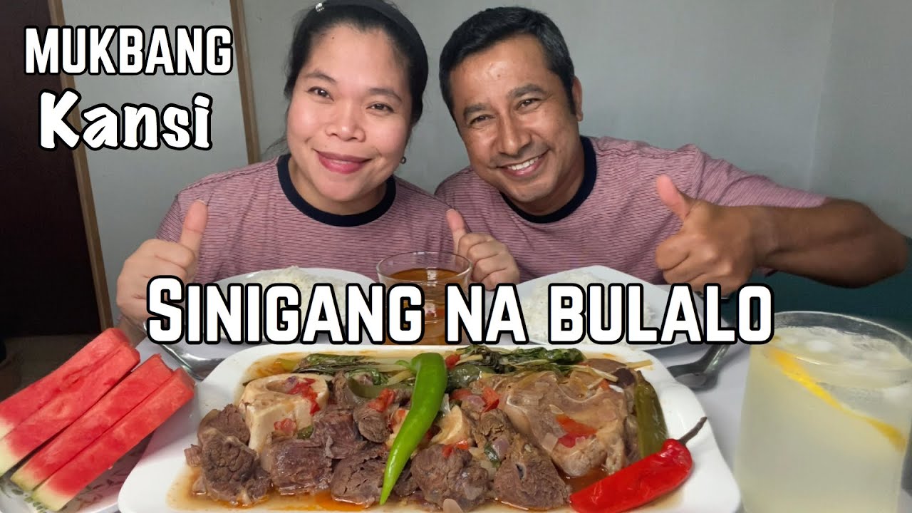 SINIGANG NA BULALO/KANSI BEST ILONGGO DISH/PINOY STYLE MUKBANG/COLLAB@King Lymhar